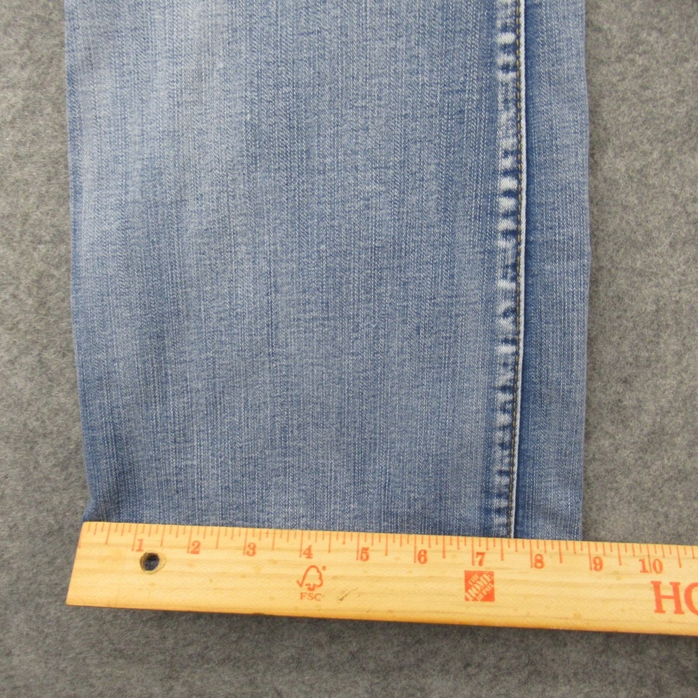 Telepatia Womens Bootcut Jean Size 9/29 (Measures 29x31) Light Wash Stretch - Picture 7 of 11